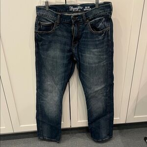 Wrangler Men's Slim Straight Jeans - Indigo